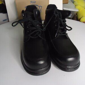 NEW Red Wing Men Work Safety Shoes Hiker Boots Leather Black Style 6664 Sz 9